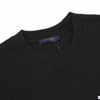 Louis Vuitton SS26 Blue Swirl LV Spray Ink Print T-Shirt