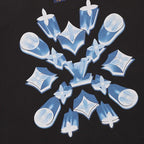 Louis Vuitton SS26 Ice Blue Crystal 3D LV T-Shirt