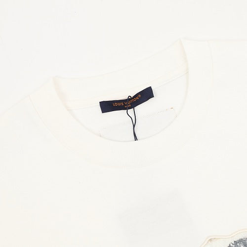 Louis Vuitton SS26 Melting Monogram Embroidered T-Shirt