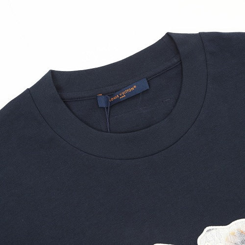 Louis Vuitton SS26 Melting Monogram Embroidered T-Shirt