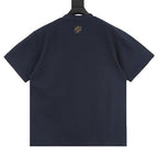 Louis Vuitton SS26 Gold Sequin Handwritten Lettering Embroidered T-Shirt