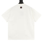 Louis Vuitton SS26 Vintage Fox Ribbon Badge Embroidered T-Shirt