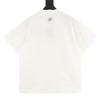 Louis Vuitton SS26 Gold Sequin Handwritten Lettering Embroidered T-Shirt