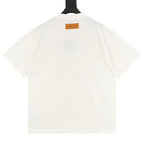 Louis Vuitton SS26 Oil Splash Handwritten Signature Embossed T-Shirt