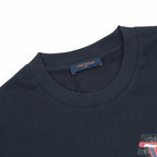 Louis Vuitton SS26 Oil Splash Handwritten Signature Embossed T-Shirt