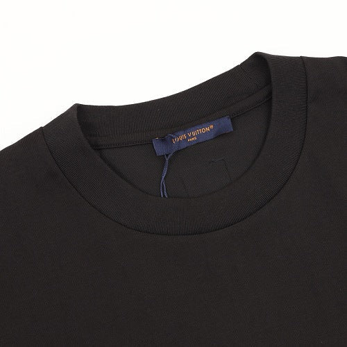 Louis Vuitton SS26 Vintage Fox Ribbon Badge Embroidered T-Shirt