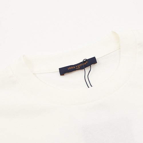 Louis Vuitton SS26 Watercolour Fireworks Spray Ink Print T-Shirt