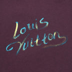 Louis Vuitton SS26 Watercolour Fireworks Spray Ink Print T-Shirt