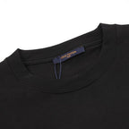 Louis Vuitton Graffiti Floral Print Short Sleeve T-Shirt