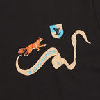 Louis Vuitton SS26 Vintage Fox Ribbon Badge Embroidered T-Shirt