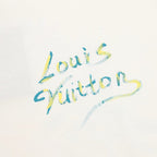 Louis Vuitton SS26 Watercolour Fireworks Spray Ink Print T-Shirt
