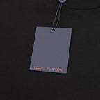 Louis Vuitton Graffiti Floral Print Short Sleeve T-Shirt