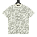 Louis Vuitton SS26 Allover LV Lettering Jacquard Knit T-Shirt