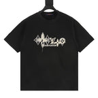 Louis Vuitton SS26 Monogram Print LV Logo Embroidered T-Shirt