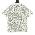 Louis Vuitton SS26 Allover LV Lettering Jacquard Knit T-Shirt
