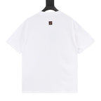 Louis Vuitton SS26 Monogram Print LV Logo Embroidered T-Shirt
