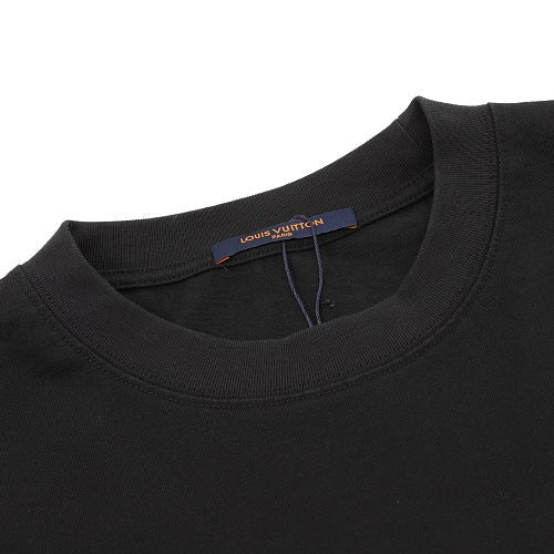 Louis Vuitton SS26 Monogram Print LV Logo Embroidered T-Shirt