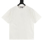 Louis Vuitton SS26 Tonal Monogram Jacquard & LV Logo Embroidered T-Shirt