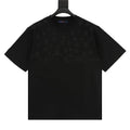 Louis Vuitton SS26 Tonal Monogram Jacquard & LV Logo Embroidered T-Shirt