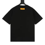 Louis Vuitton SS26 Graffiti Oversized LV Logo Print T-Shirt