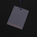 Louis Vuitton SS26 Tonal Monogram Jacquard & LV Logo Embroidered T-Shirt