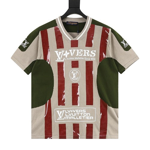 Louis Vuitton SS26 Jersey-Style Runway Knit T-Shirt