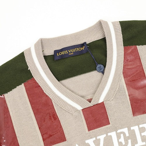 Louis Vuitton SS26 Jersey-Style Runway Knit T-Shirt