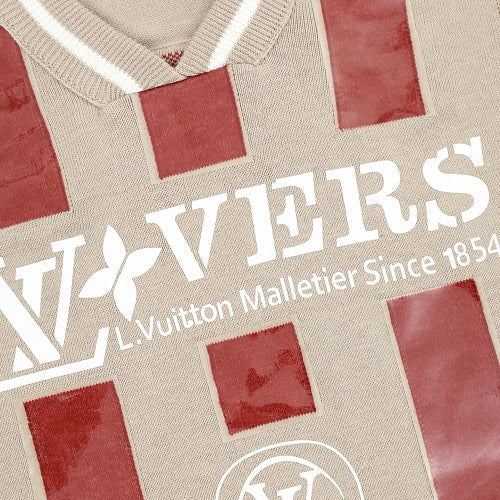 Louis Vuitton SS26 Jersey-Style Runway Knit T-Shirt