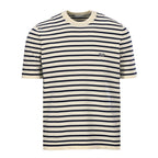 PRADA Inverted Triangle Logo Embroidered T-Shirt