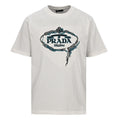 PRADA Knot Logo Embroidered T-Shirt