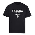 PRADA Bird's Nest Woven Embroidery T-Shirt