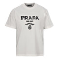 PRADA Bird's Nest Woven Embroidery T-Shirt