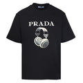 Prada Letter-Print T-Shirt