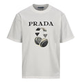 Prada Letter-Print T-Shirt