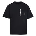 Prada Printed Pocket T-Shirt with Triangle Logo