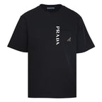Prada Printed Pocket T-Shirt with Triangle Logo