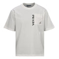 Prada Printed Pocket T-Shirt with Triangle Logo