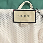 Gucci Web Stripe Colour-Block Hooded Jacket