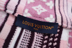 Louis Vuitton Monogram Patchwork Knit Zip Jacket
