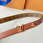 The LV Monogram Belt – Louis Vuitton’s Icon of Parisian Luxury
