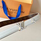 Louis Vuitton Monogram Belt – Gold Buckle | Women