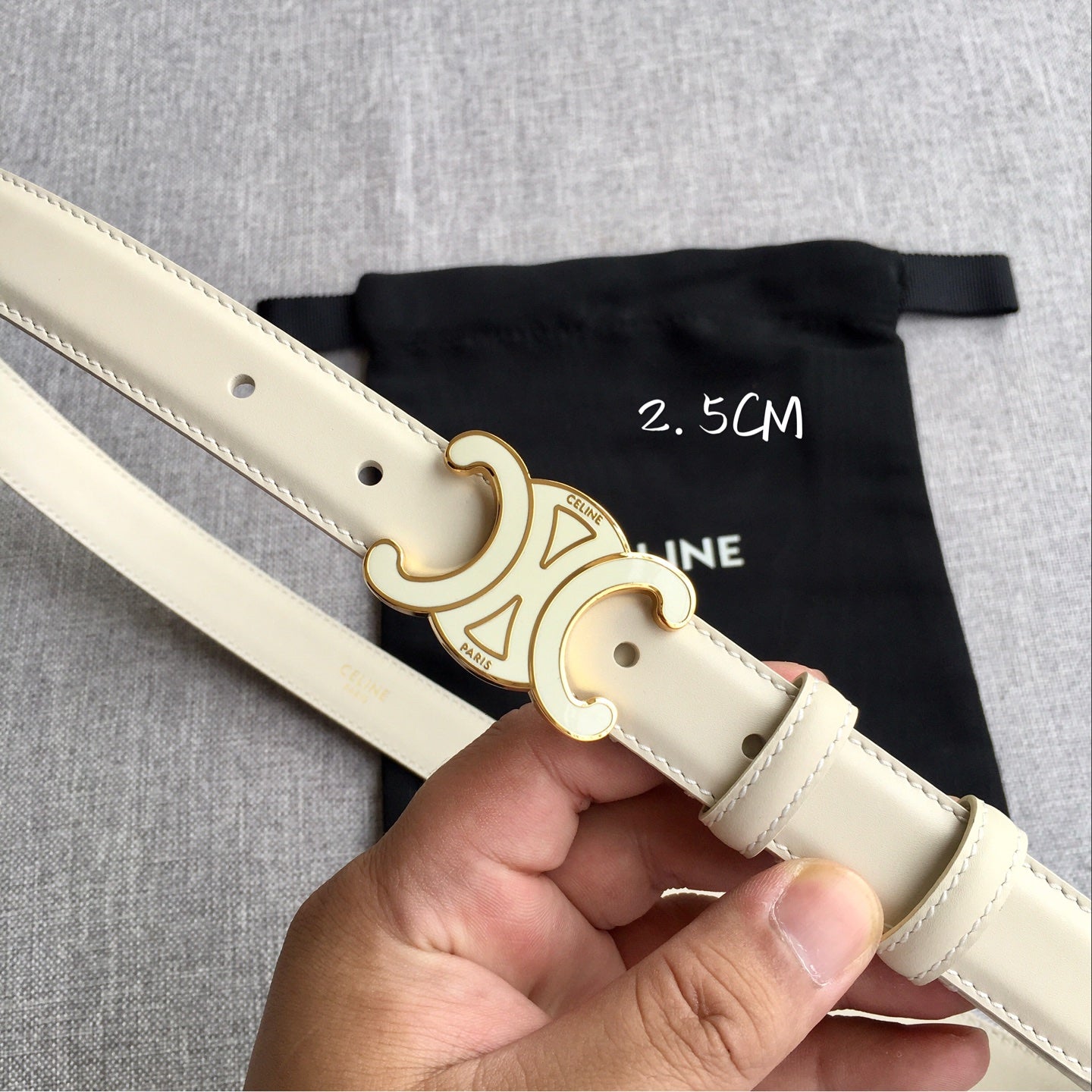 The Triomphe Belt – Celine’s Iconic Parisian Statement Piece