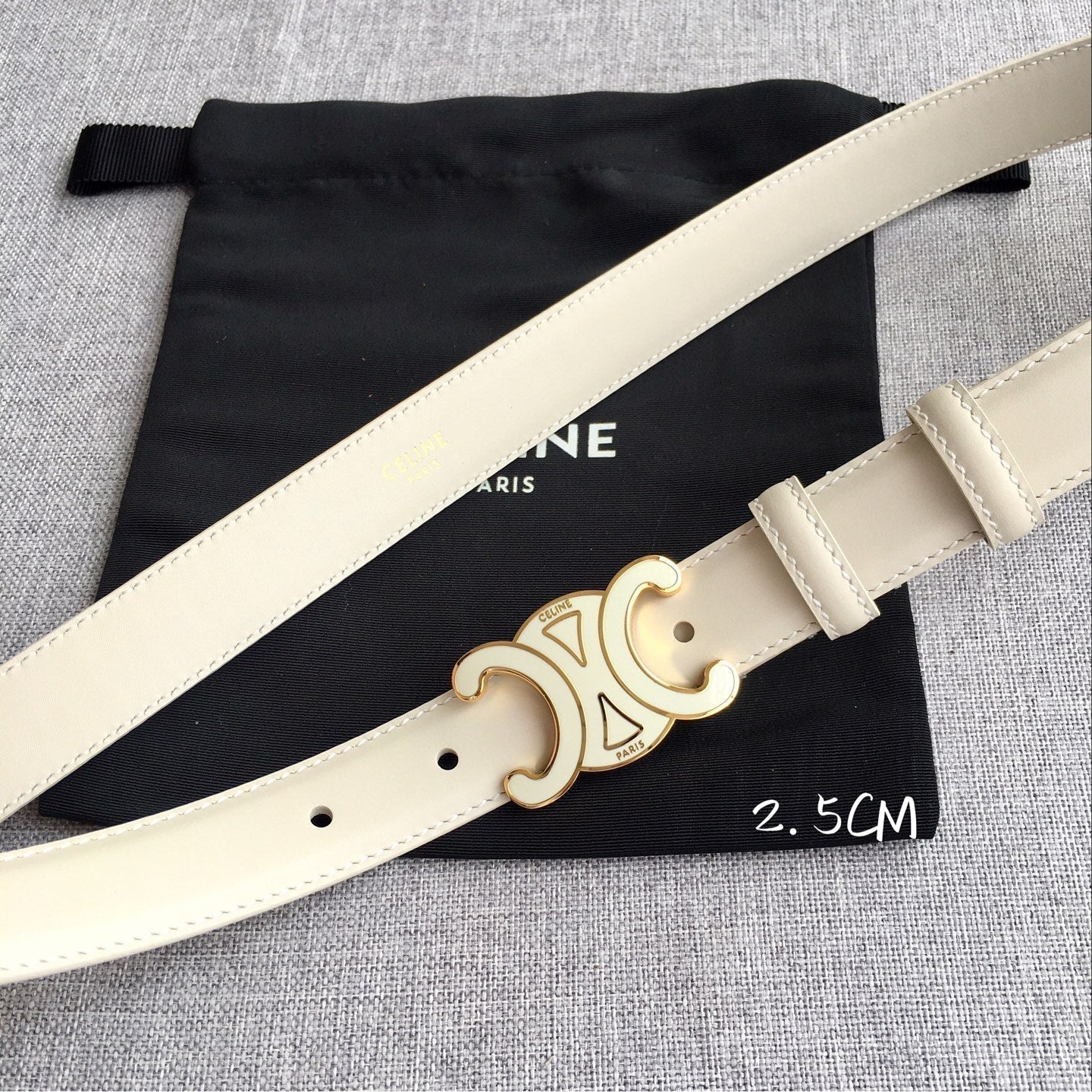 The Triomphe Belt – Celine’s Iconic Parisian Statement Piece