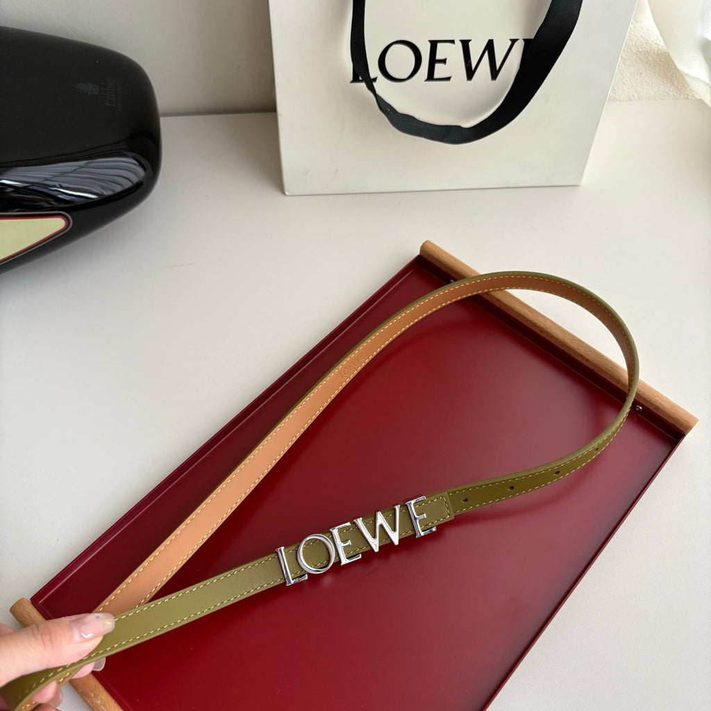 Loewe Anagram Belt – Genuine Leather | Women