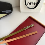 Loewe Anagram Belt – Genuine Leather | Women