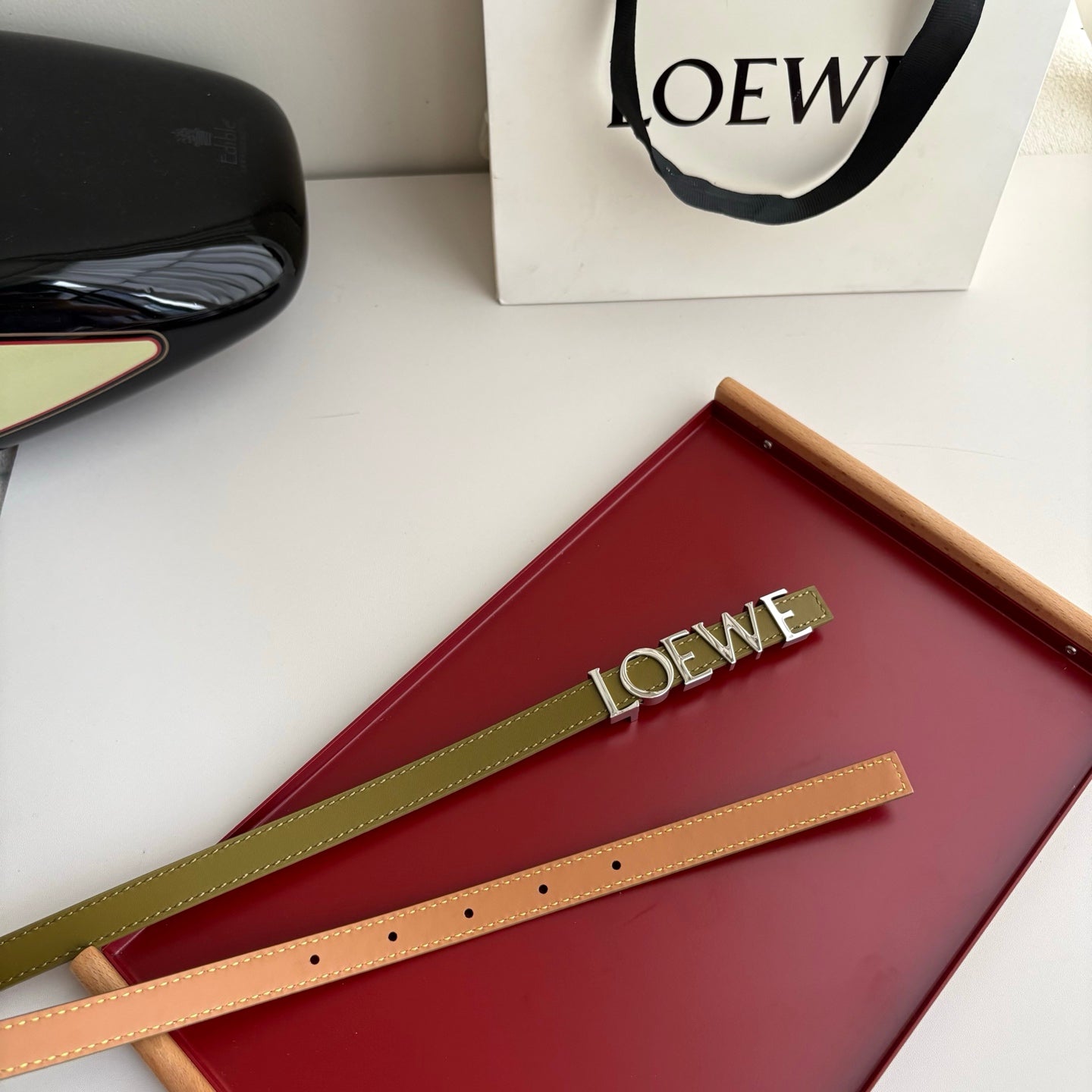 Loewe Anagram Belt – Genuine Leather | Women