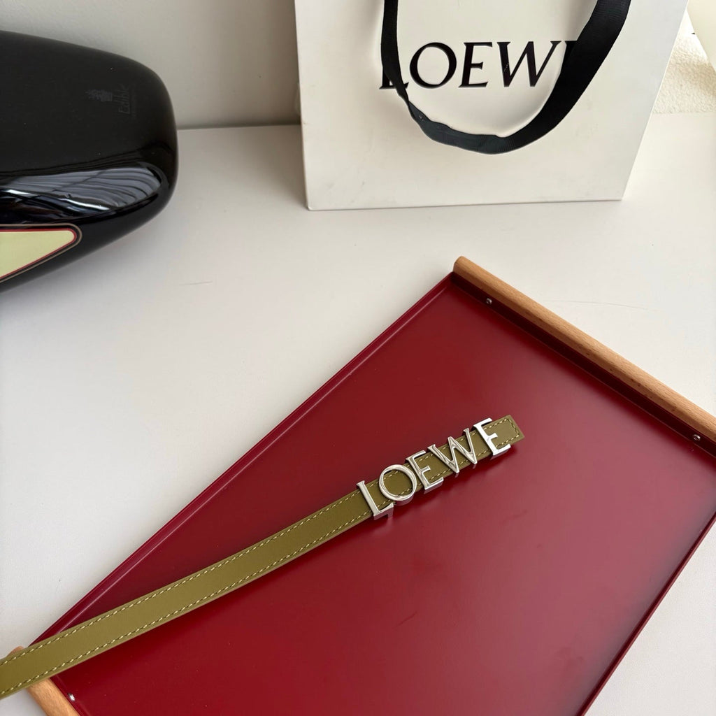 Loewe Anagram Belt – Genuine Leather | Women