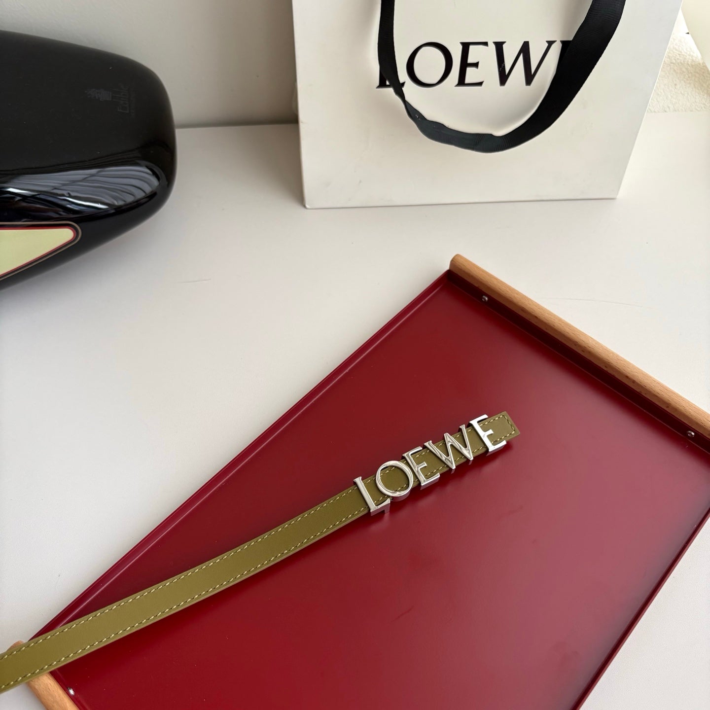 Loewe Anagram Belt – Genuine Leather | Women