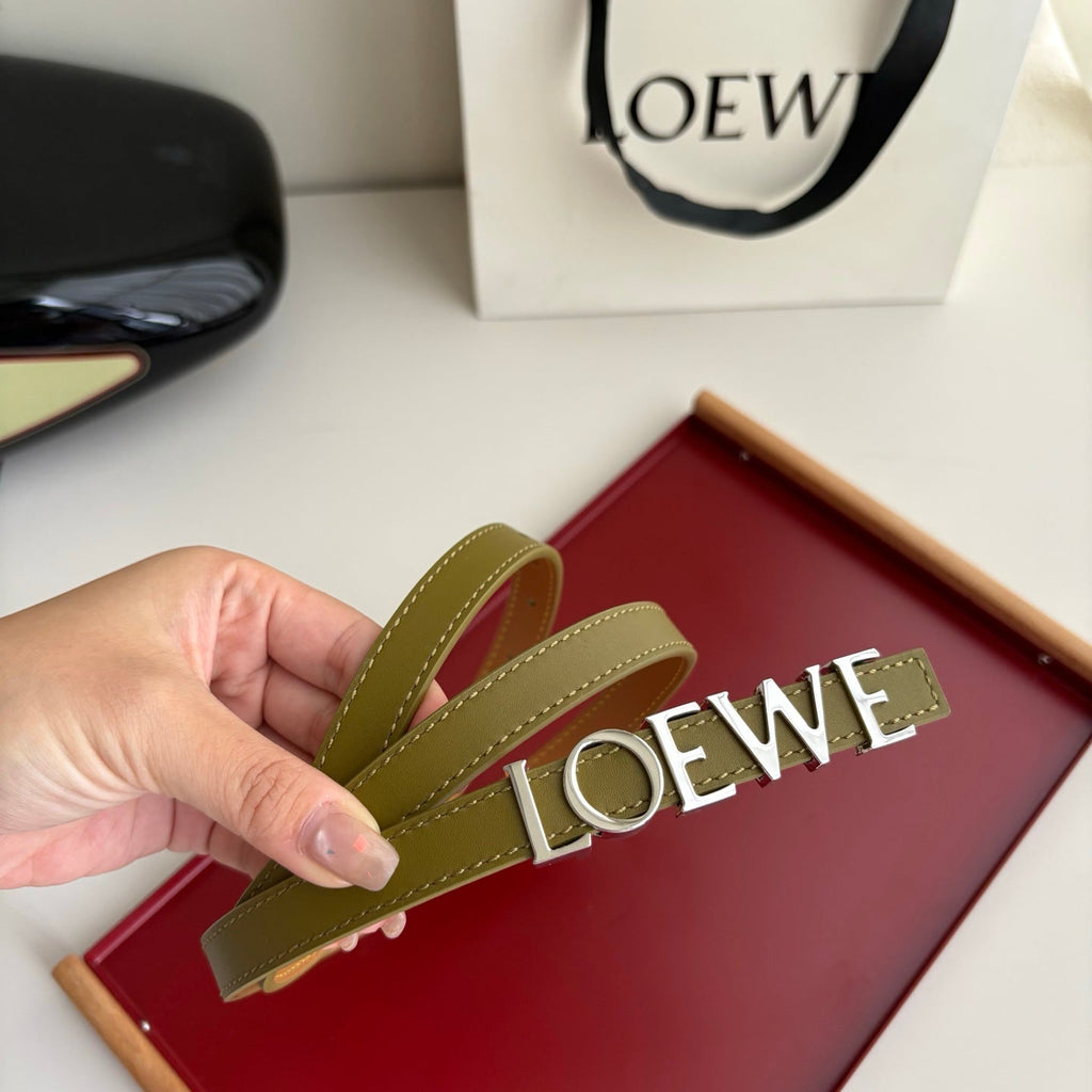 Loewe Anagram Belt – Genuine Leather | Women