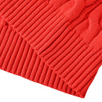 Ralph Lauren Cable-Knit V-Neck Sweater - Red - view 5
